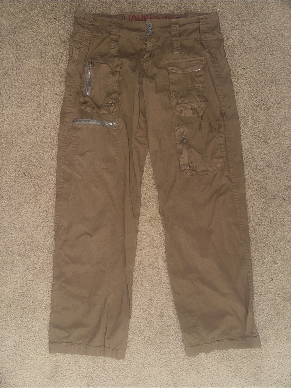 Johnny Was Y2K Cargo Pants 4